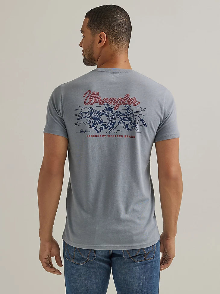 MENS WRANGLER COWBOYS TSHIRT- 20% OFF