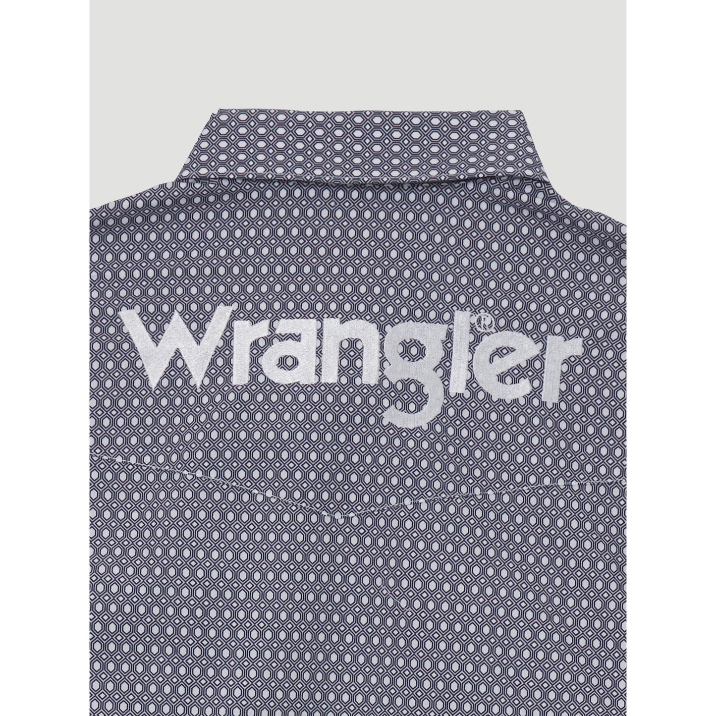 MENS WRANGLER LOGO NAVY SHIRT