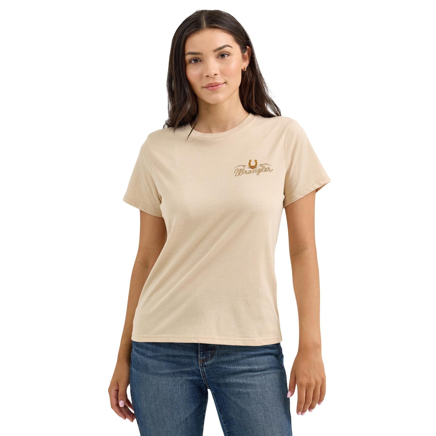 LADIES WRANGLER WILD & FREE TSHIRT