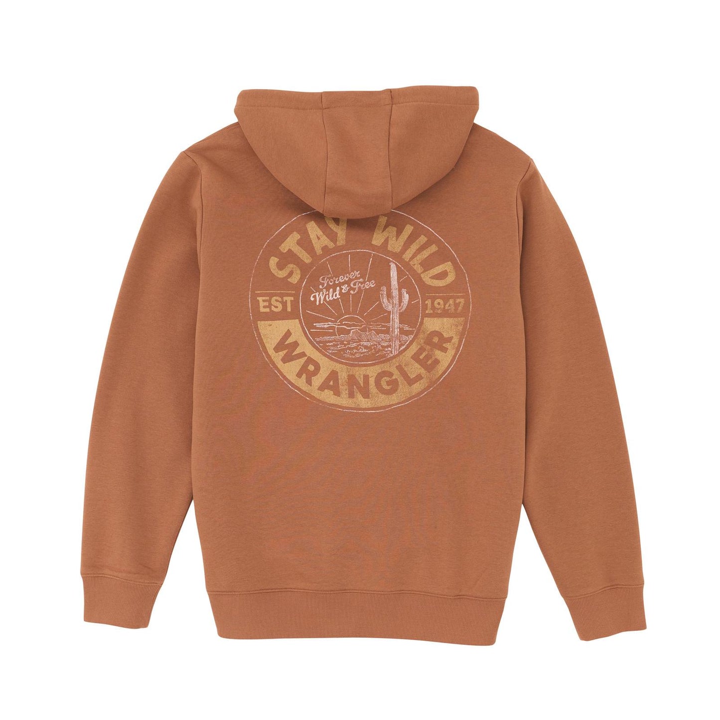 MENS WRANGLER STAY WILD HOODIE