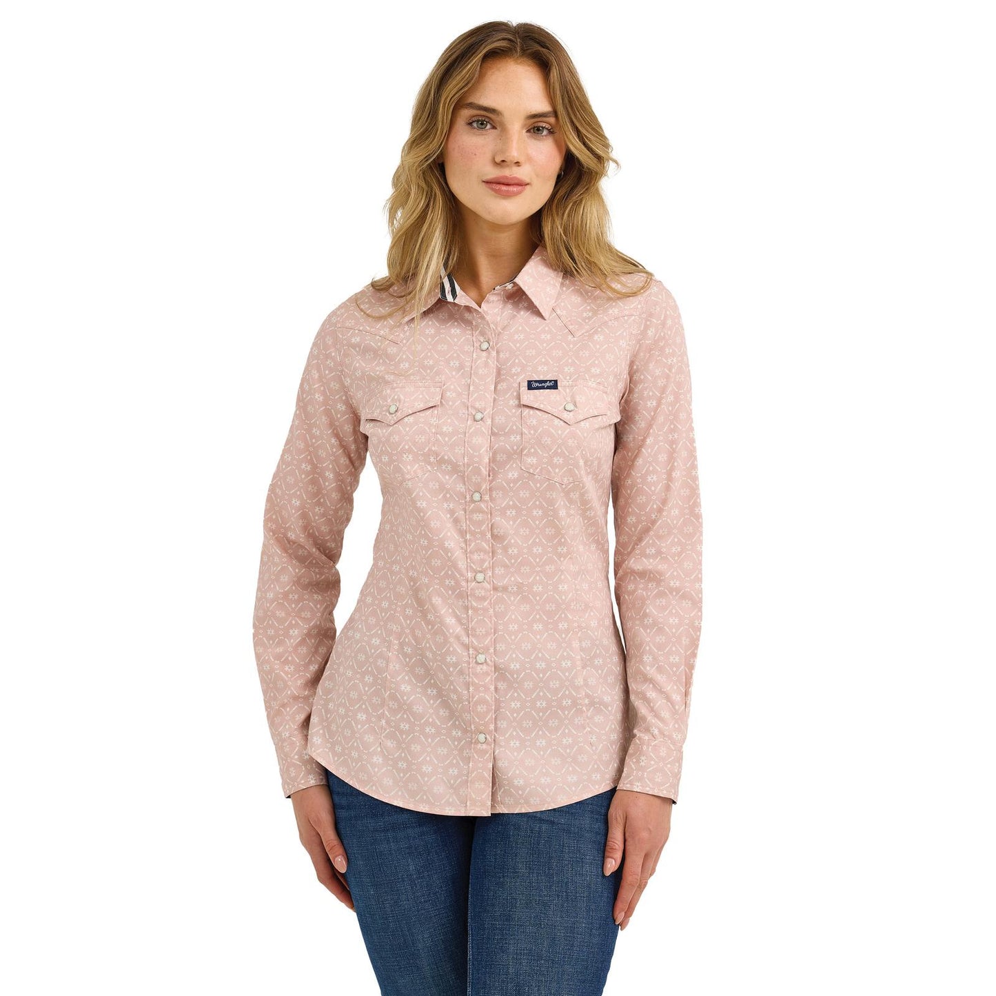 LADIES RETRO PINK SHIRT