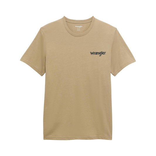 MENS WRANGLER TAN TSHIRT