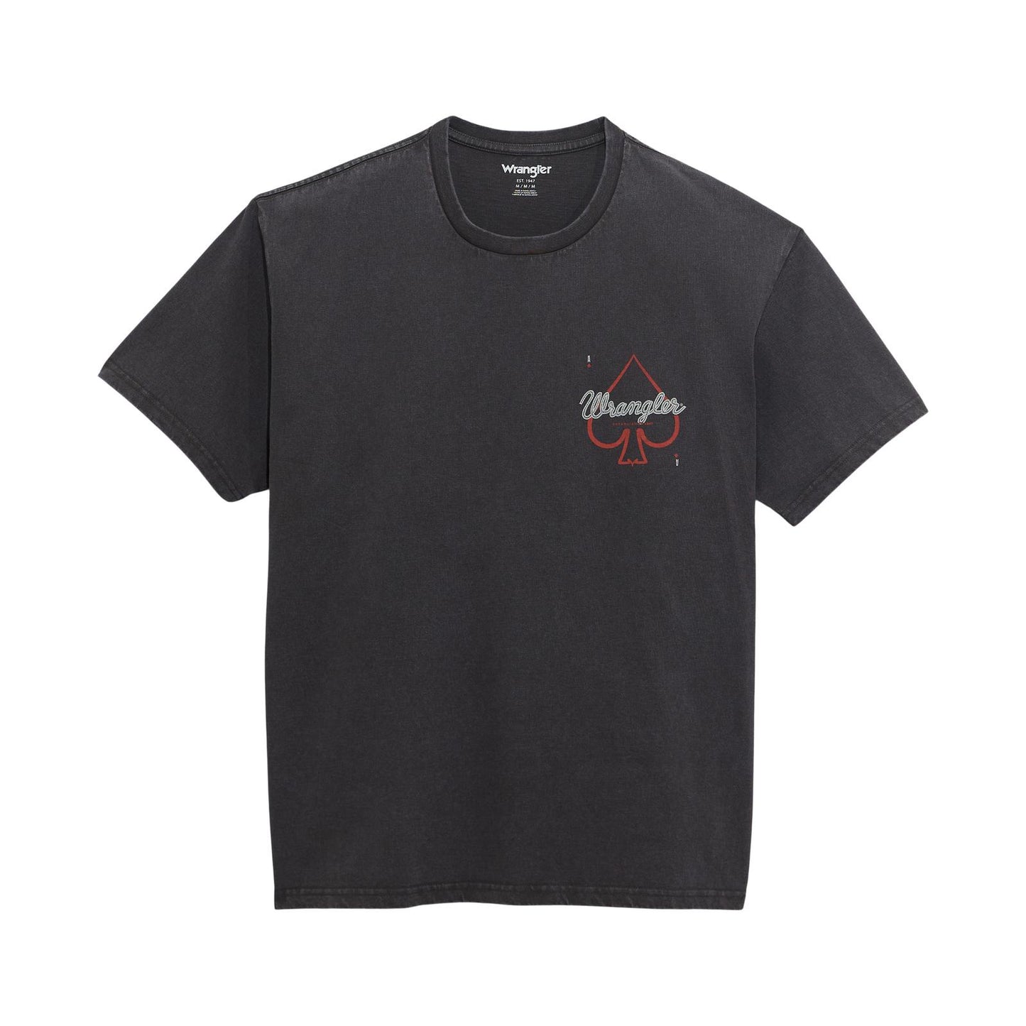 MENS WRANGLER BLACK TSHIRT