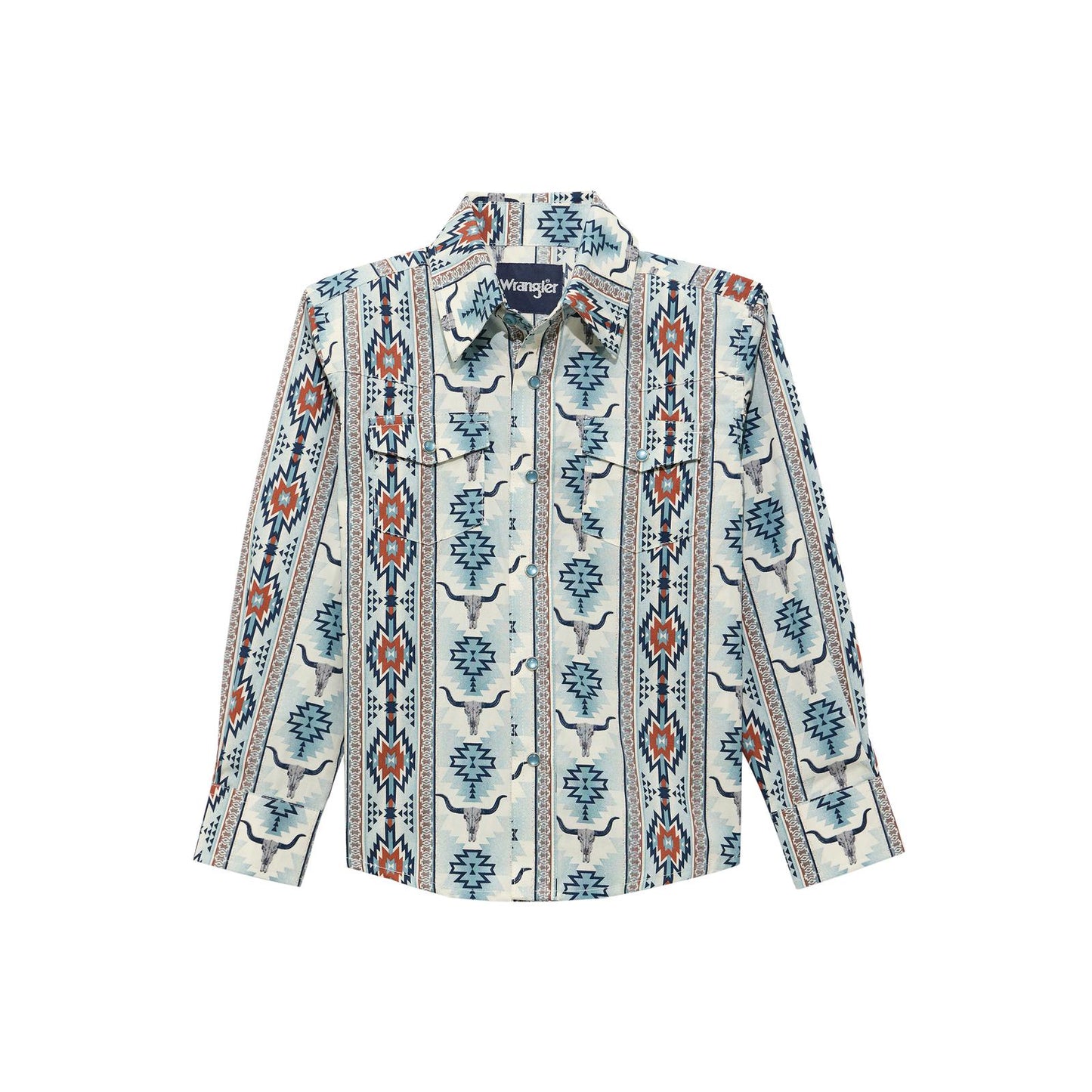 BOYS CHECOTAH GREY SHIRT