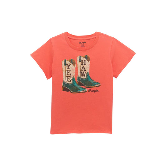 GIRLS WRANGLER "YEE HAW" TSHIRT