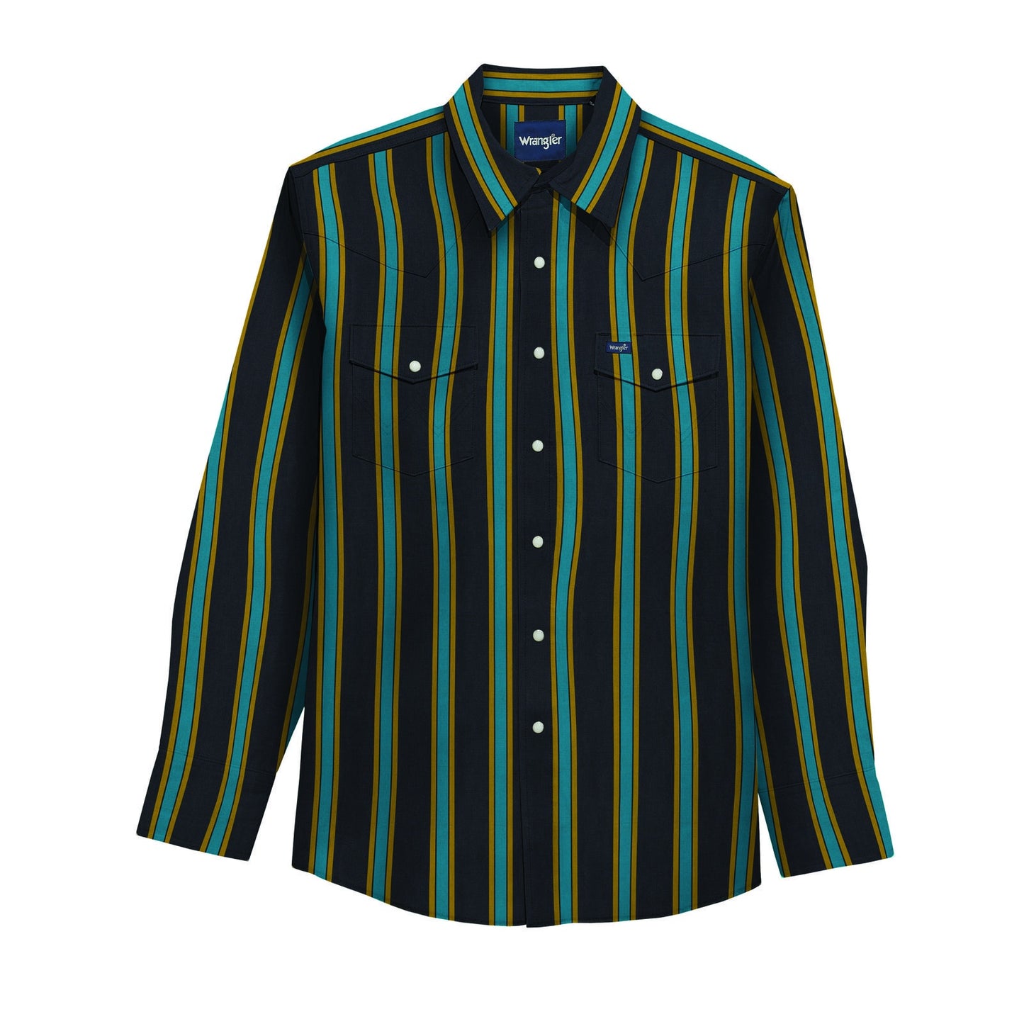 MENS WRANGLER BLACK/GREEN BRUSHPOPPER