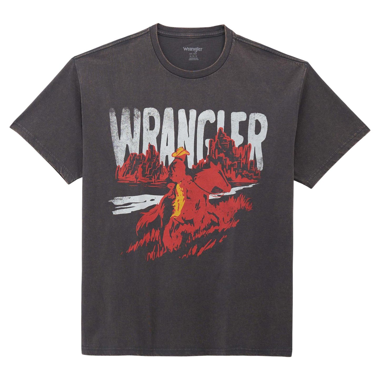 MENS CHARCOAL VINTAGE FIT TSHIRT