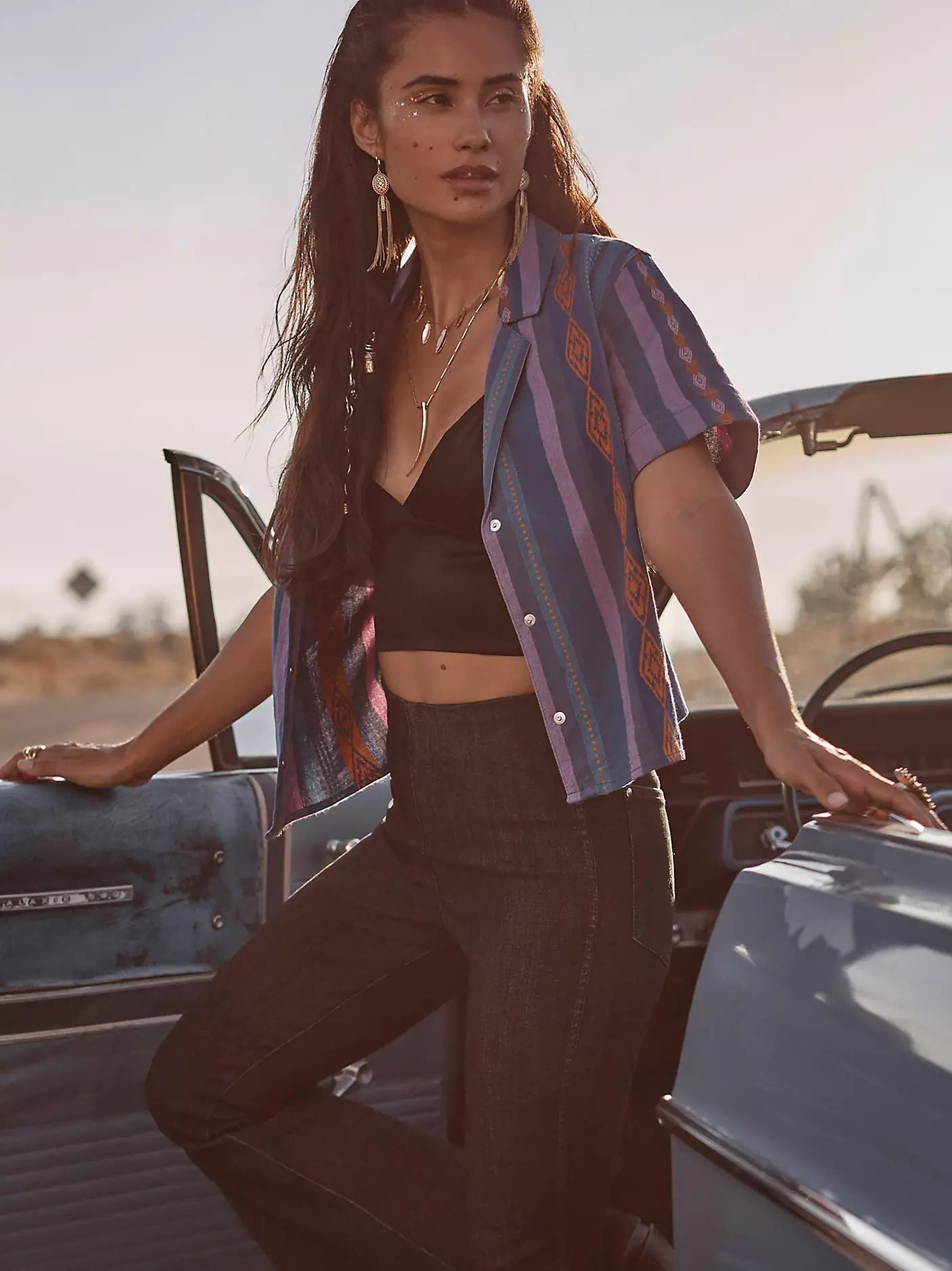 LADIES WRANGLER x LAINEY WILSON JAQUARD SHIRT