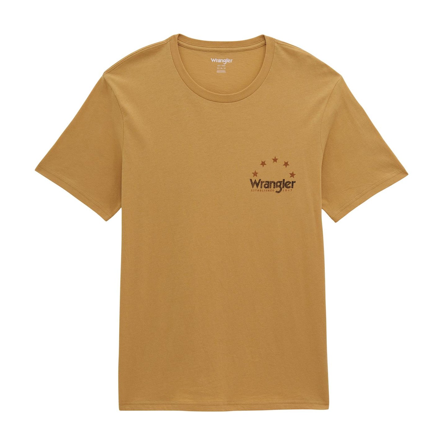 MENS WRANGLER YELLOW LONGHORN TSHIRT