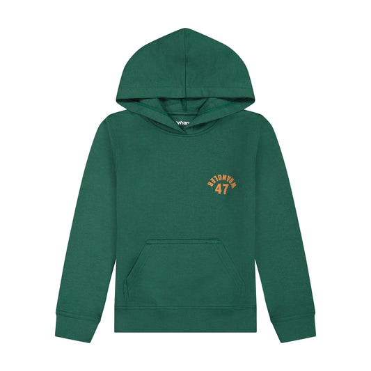 BOYS WRANGLER GREEN HOODIE