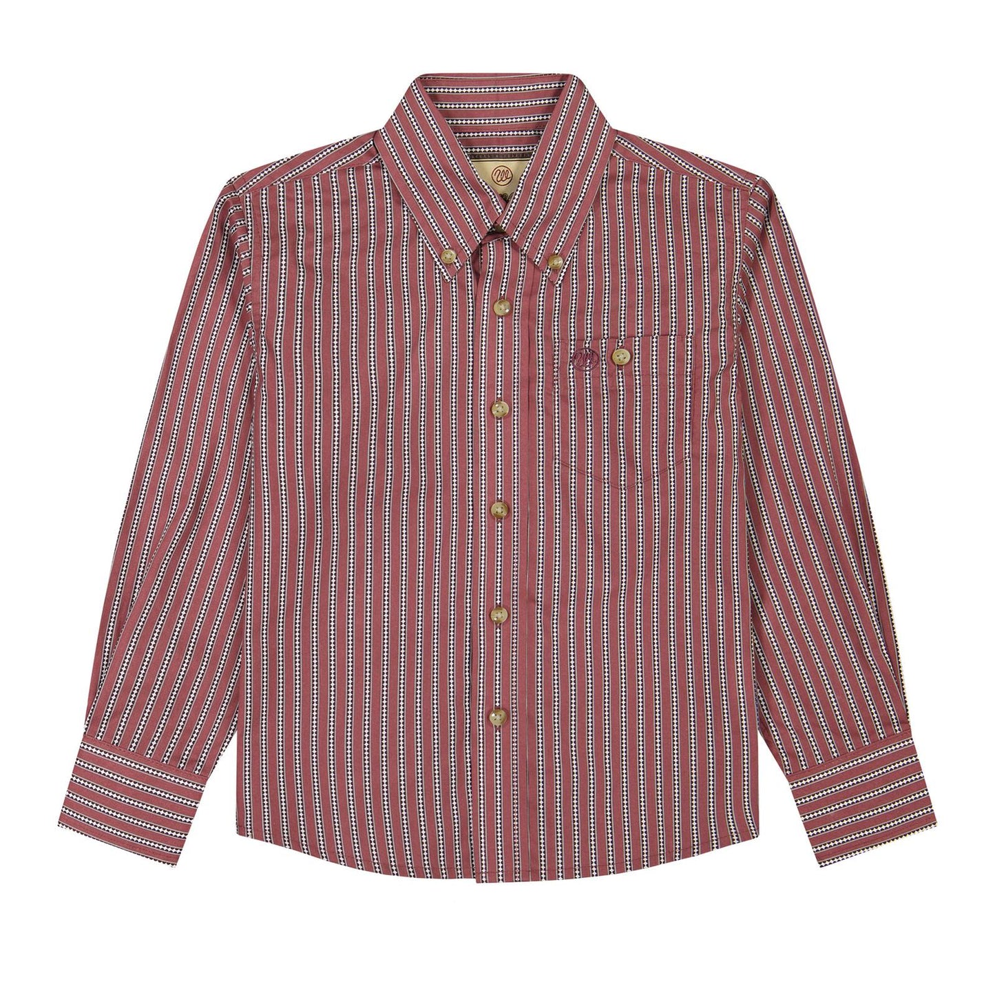 BOYS CLASSIC RED STRIPED SHIRT