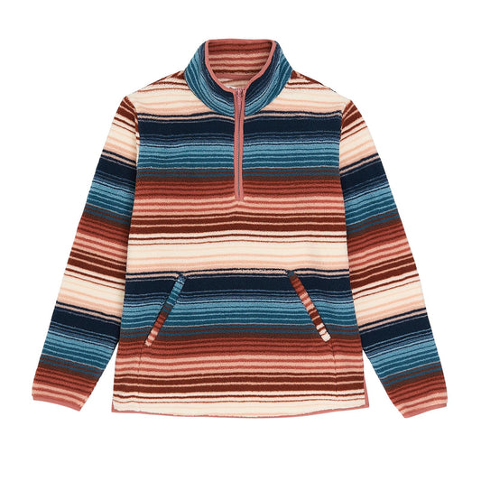 LADIES AMERICANA SHERPA QUARTER ZIP