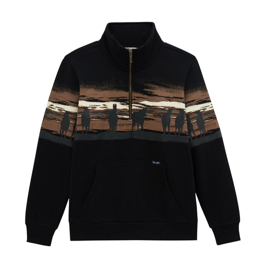 LADIES WRANGLER SILHOUETTE QUARTER ZIP