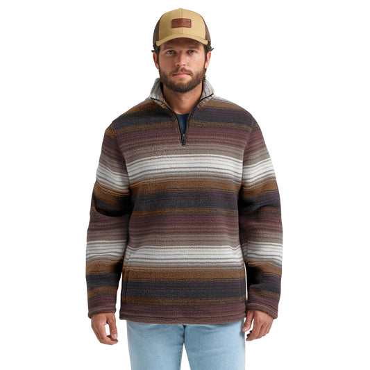 MENS WRANGLER AZTEC 1/4 ZIP