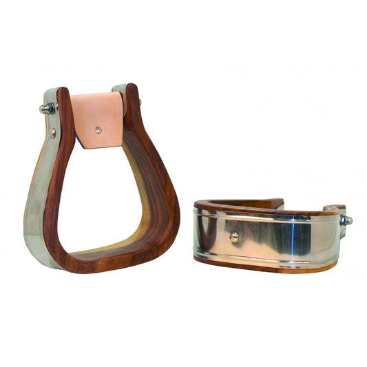 3" ROSEWOOD METAL STIRRUPS