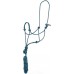 MUSTANG ECONOMY MOUNTAIN ROPE HALTER WITH LEAD