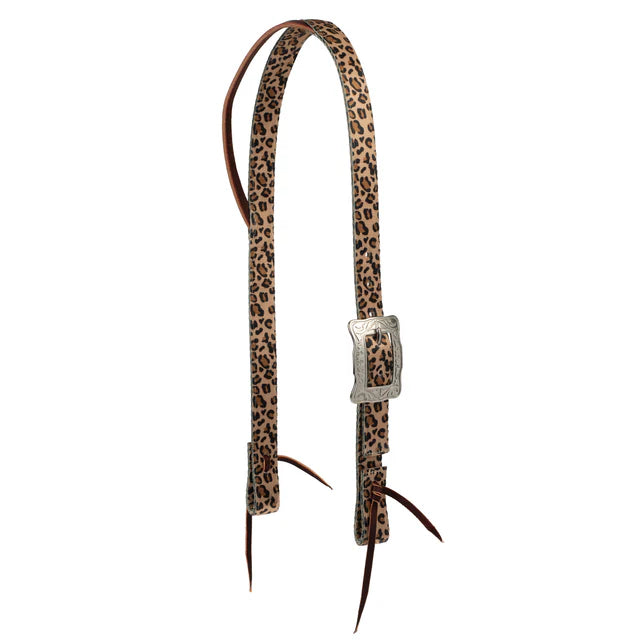 POLY PATTERNED SPLIT EAR HEADSTALL