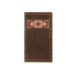 MENS AZTEC EMBROIDERED RODEO WALLET