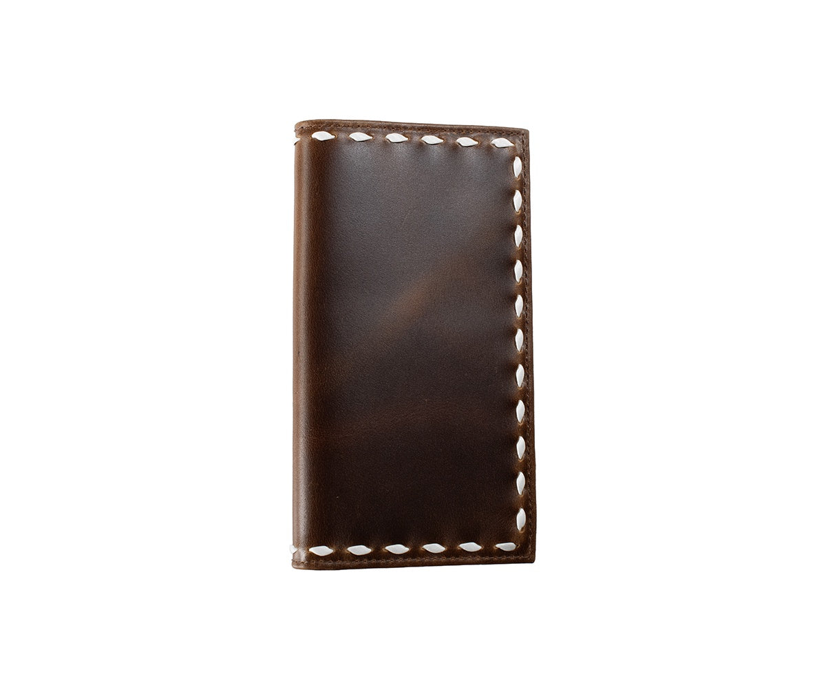 MENS SMOOTH RODEO WALLET WITH LACING