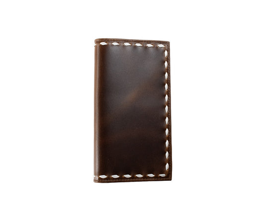 MENS SMOOTH RODEO WALLET WITH LACING