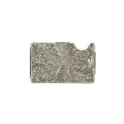 ENGRAVED SILVER SMART WALLET