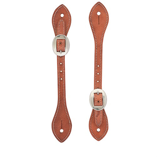 MENS HARNESS LEATHER SPUR STRAPS