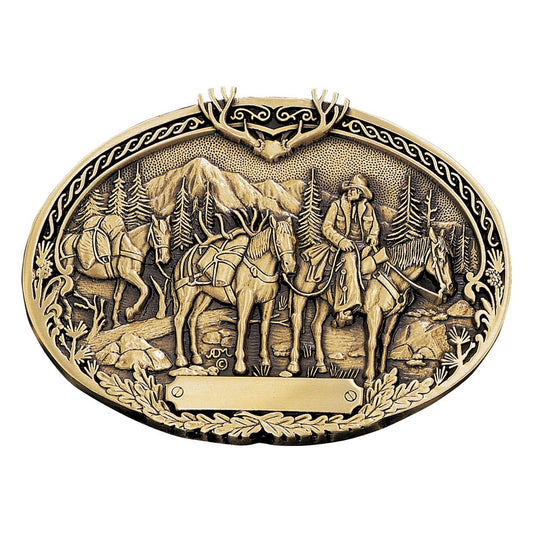 PACK HORSES ATTITUDE BUCKLE