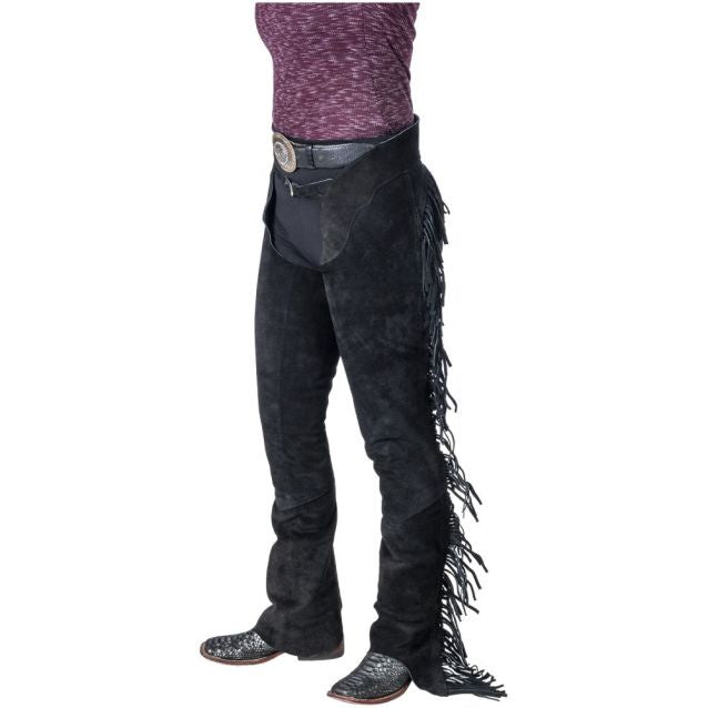 Équitation Western Softy Leather Chinks Chaps Soft Quality Horse Trail Équitation Western Softy Leather Chinks Chaps Soft Quality Horse Trail