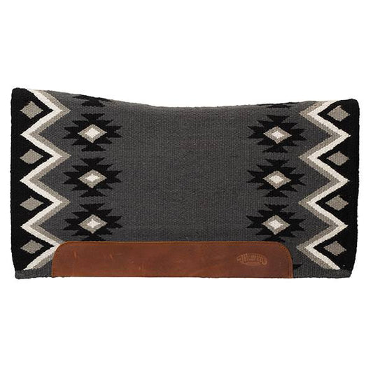 WEAVER FLEX CONTOURED SADDLE PAD- CHARCOAL/BLACK