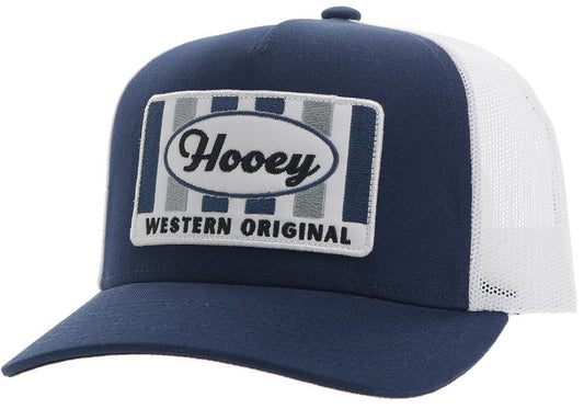 "SUDAN" NAVY 5-PANEL TRUCKER CAP