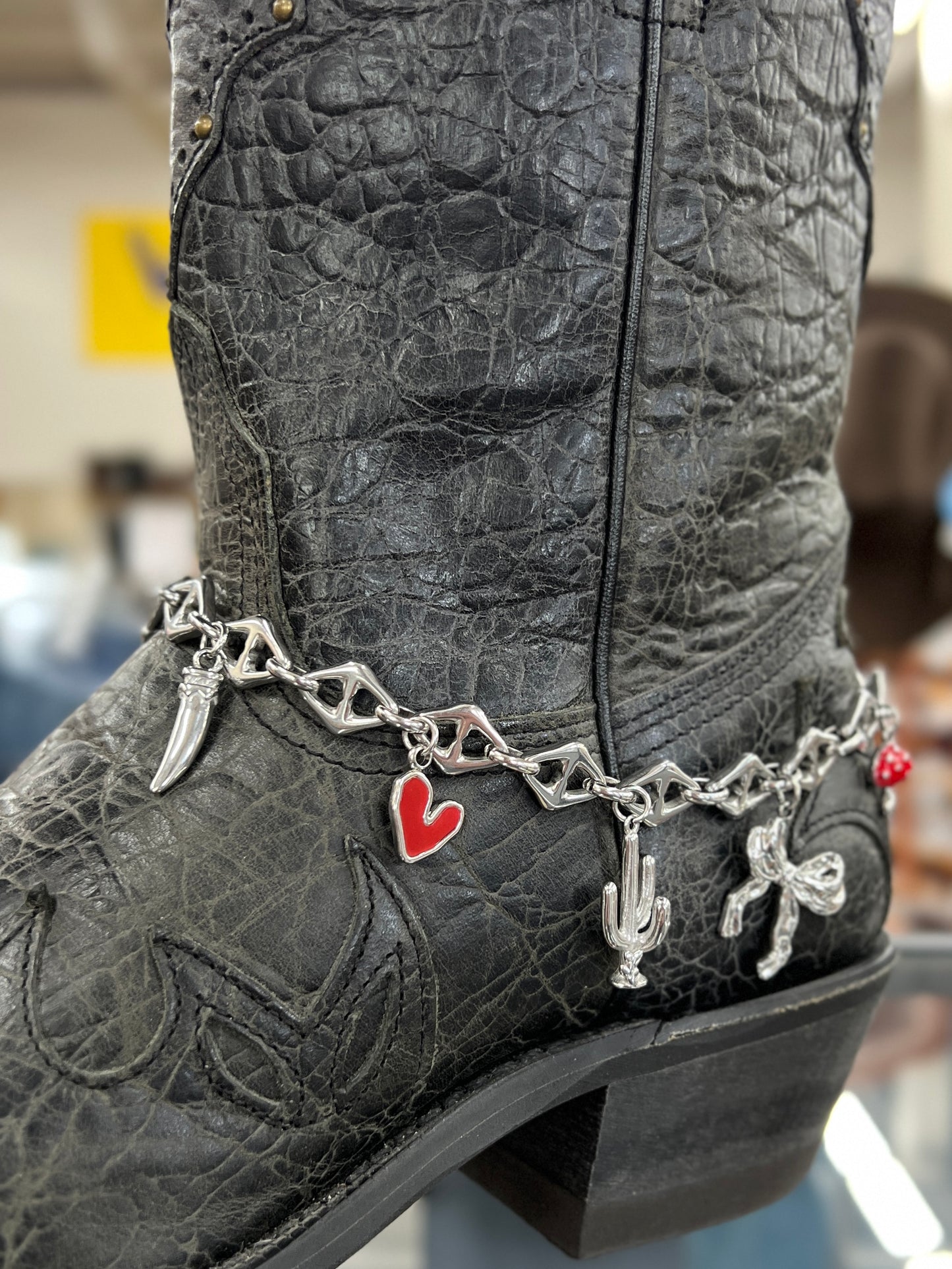 BOOT CHARM- SILVER