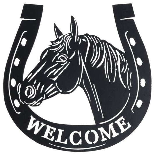 HORSEHEAD WELCOME SIGN