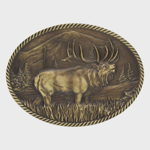 ATTITUDE WILD ELK BUCKLE