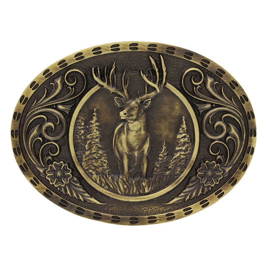 ATTITUGE WILD STAG BUCKLE