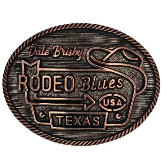 ATTITUDE RODEO BLUES BUCKLE