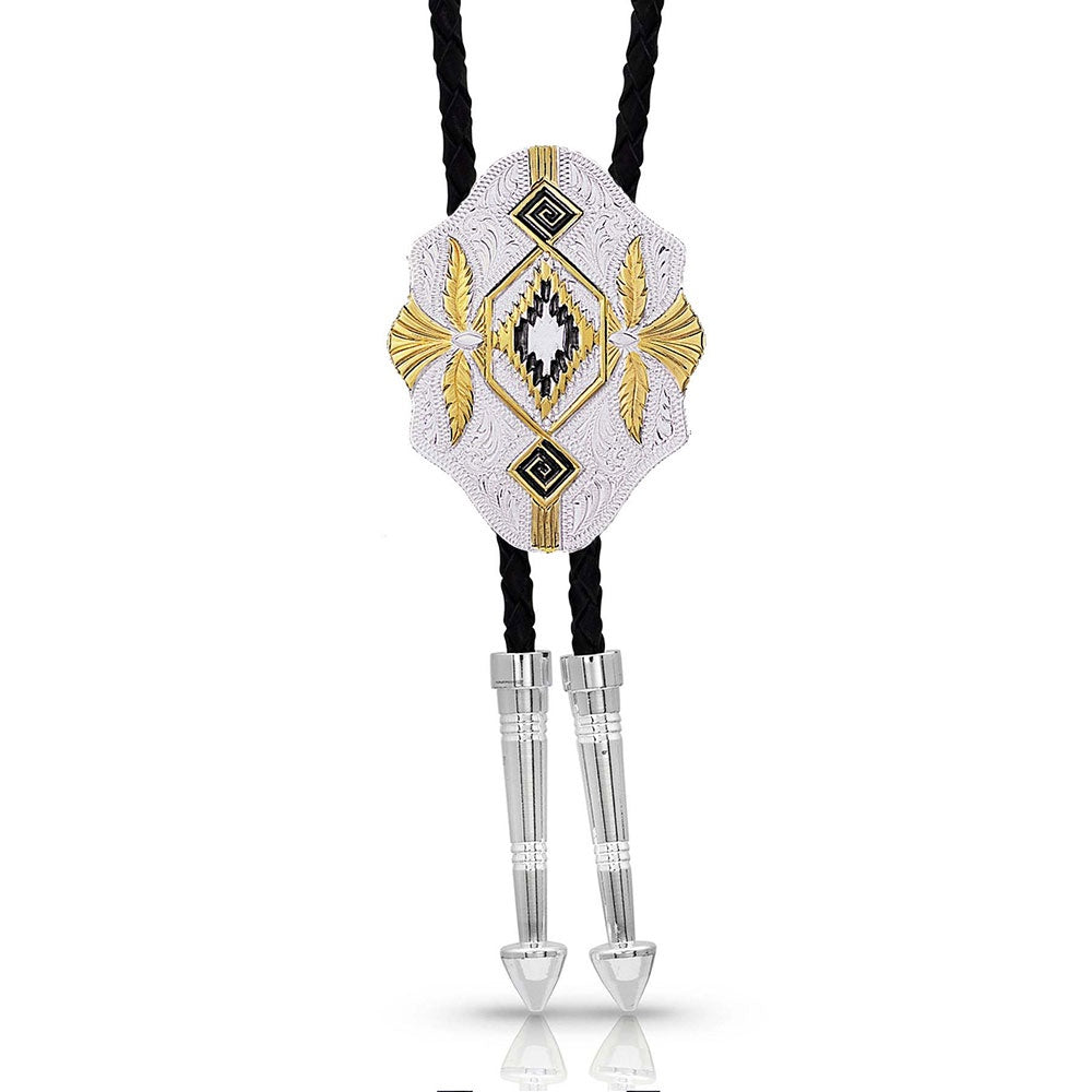 SOUTHWEST SCALLOPED BOLO TIE
