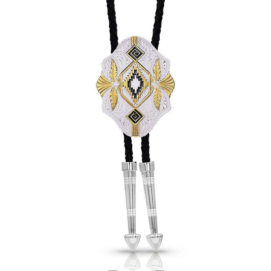 SOUTHWEST SCALLOPED BOLO TIE
