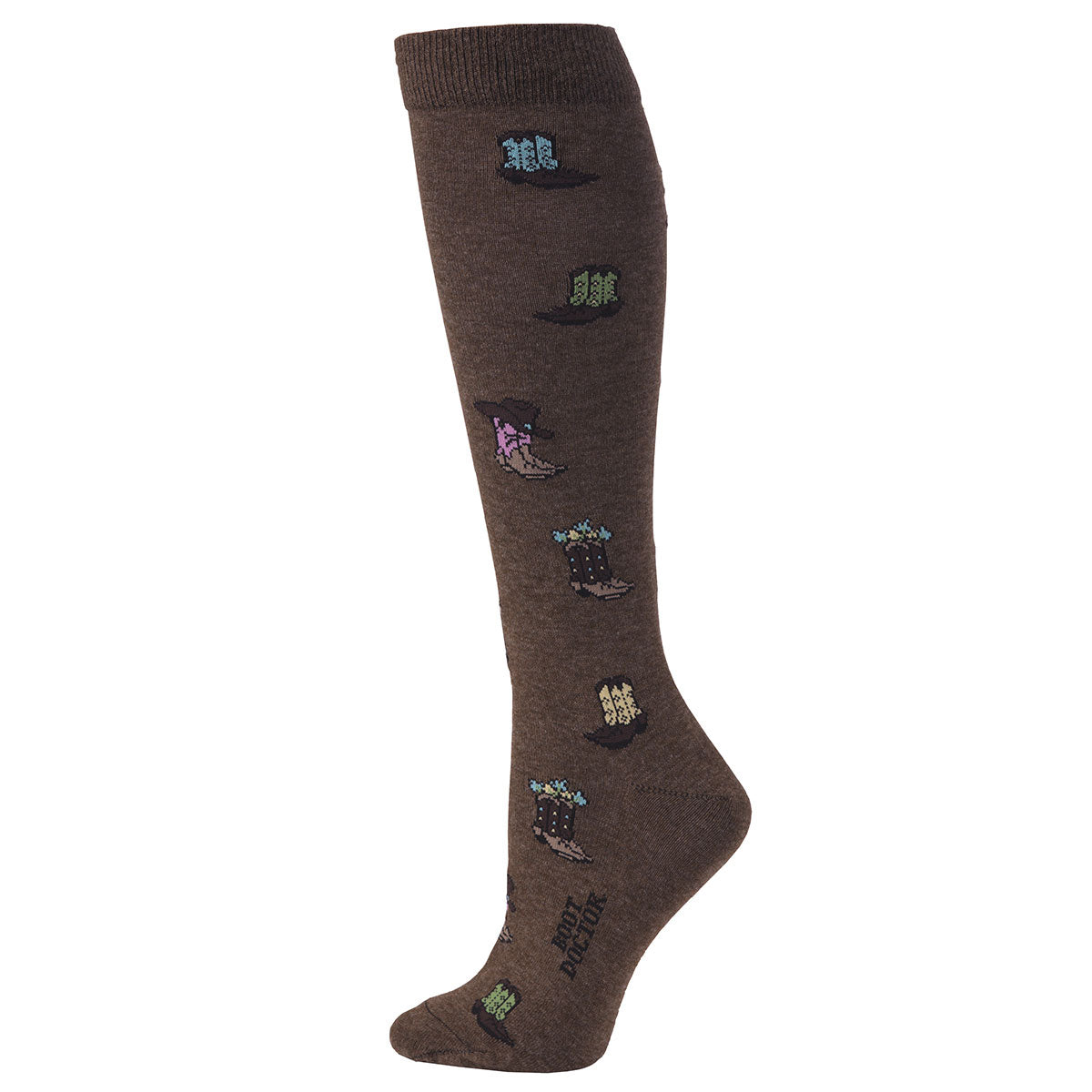 LADIES BOOT DOCTOR SOCKS- BOOT PRINT