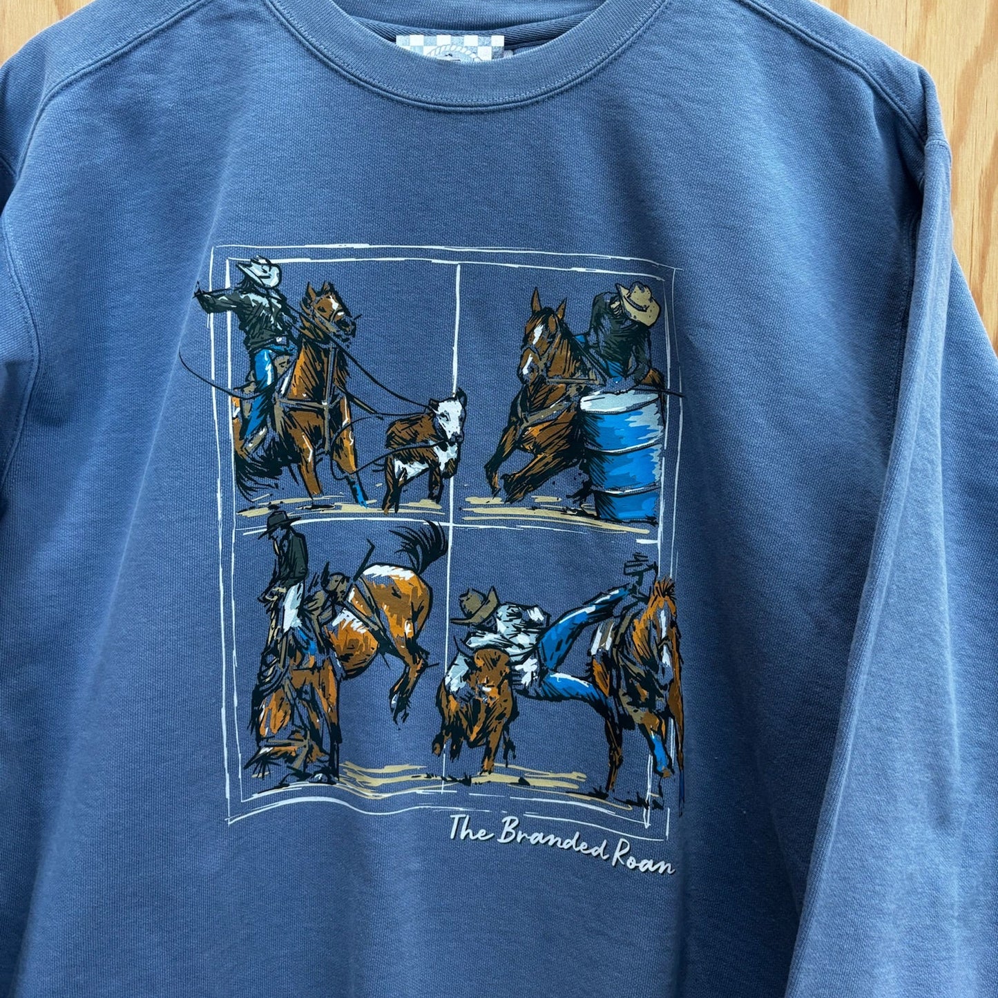 ALL AROUND COWBOY CREWNECK