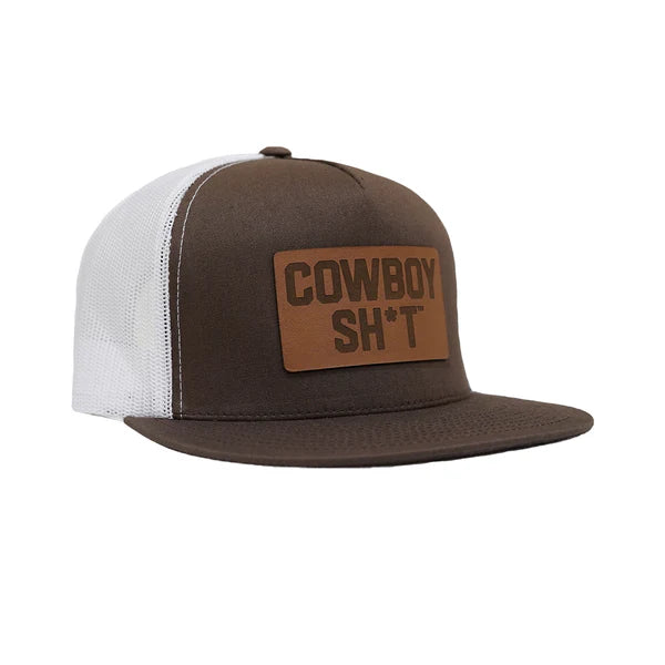 COWBOY SH*T - The 100th Hat Brown/White