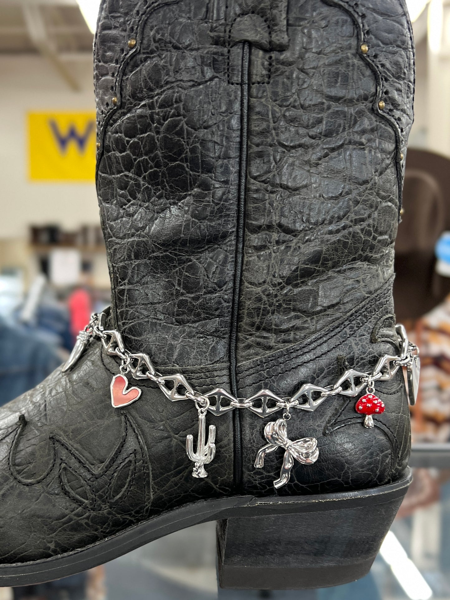 BOOT CHARM- SILVER