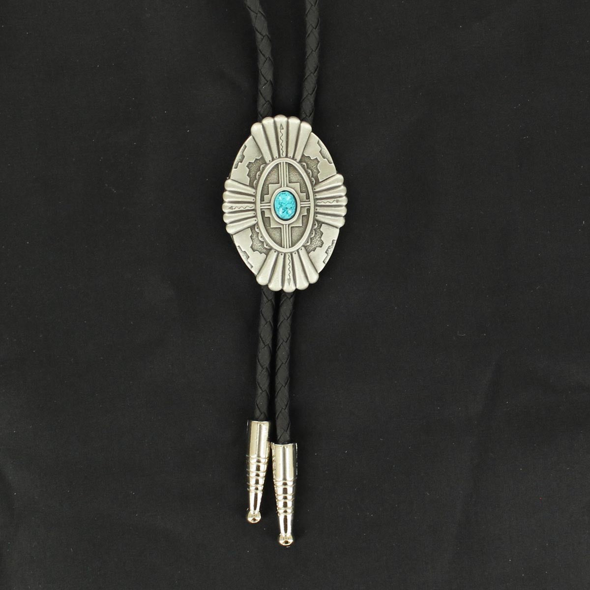 SOUTHWESTERN BOLO W/ TURQUOISE STONE
