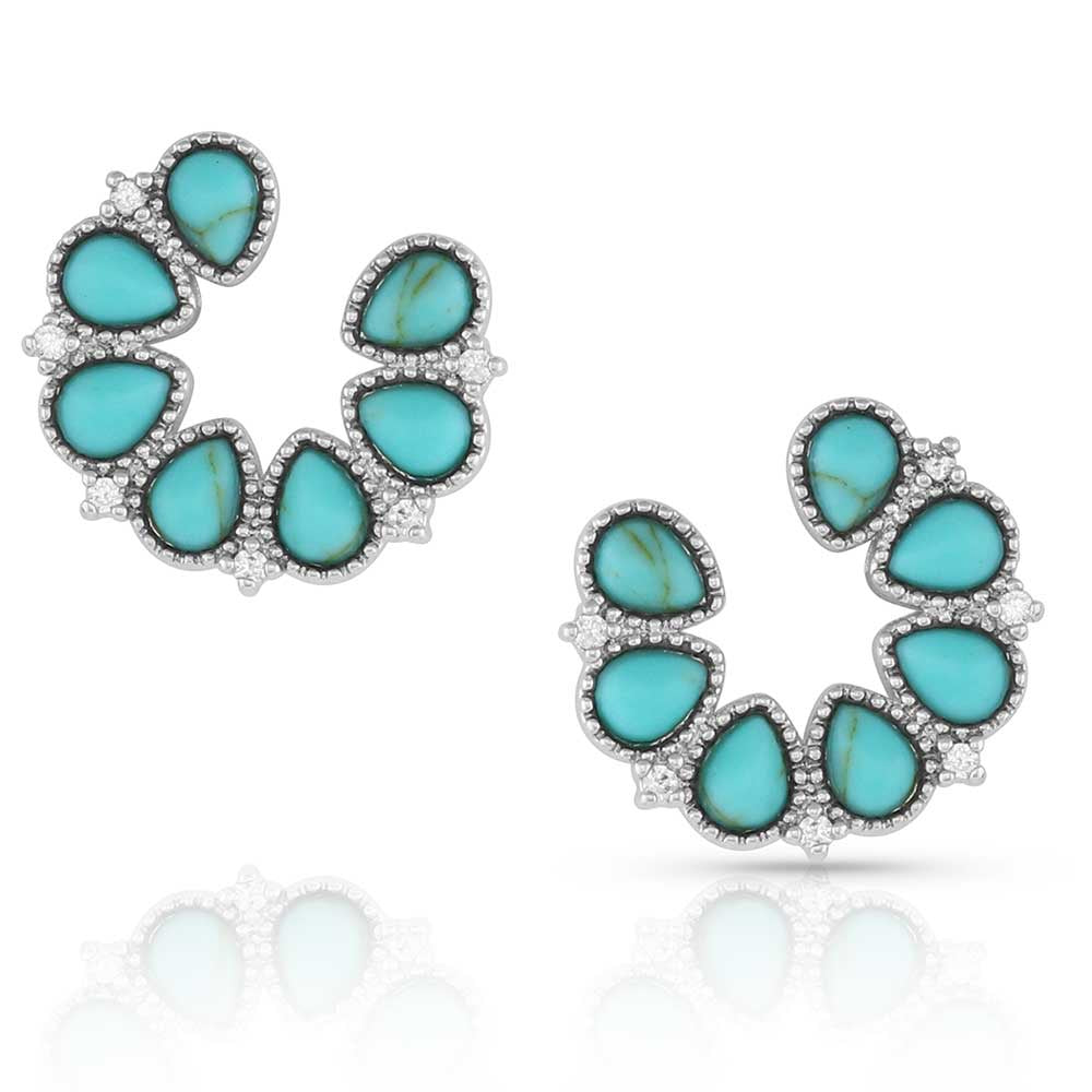 LUCKY SEVEN TURQUOISE EARRINGS