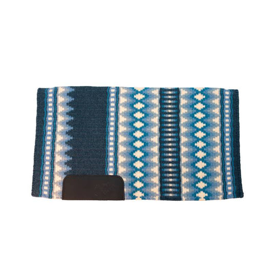 WOOL SHOW BLANKET WITH LEATHERS