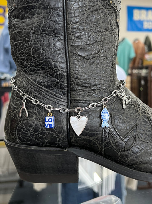 BOOT CHARM- SILVER