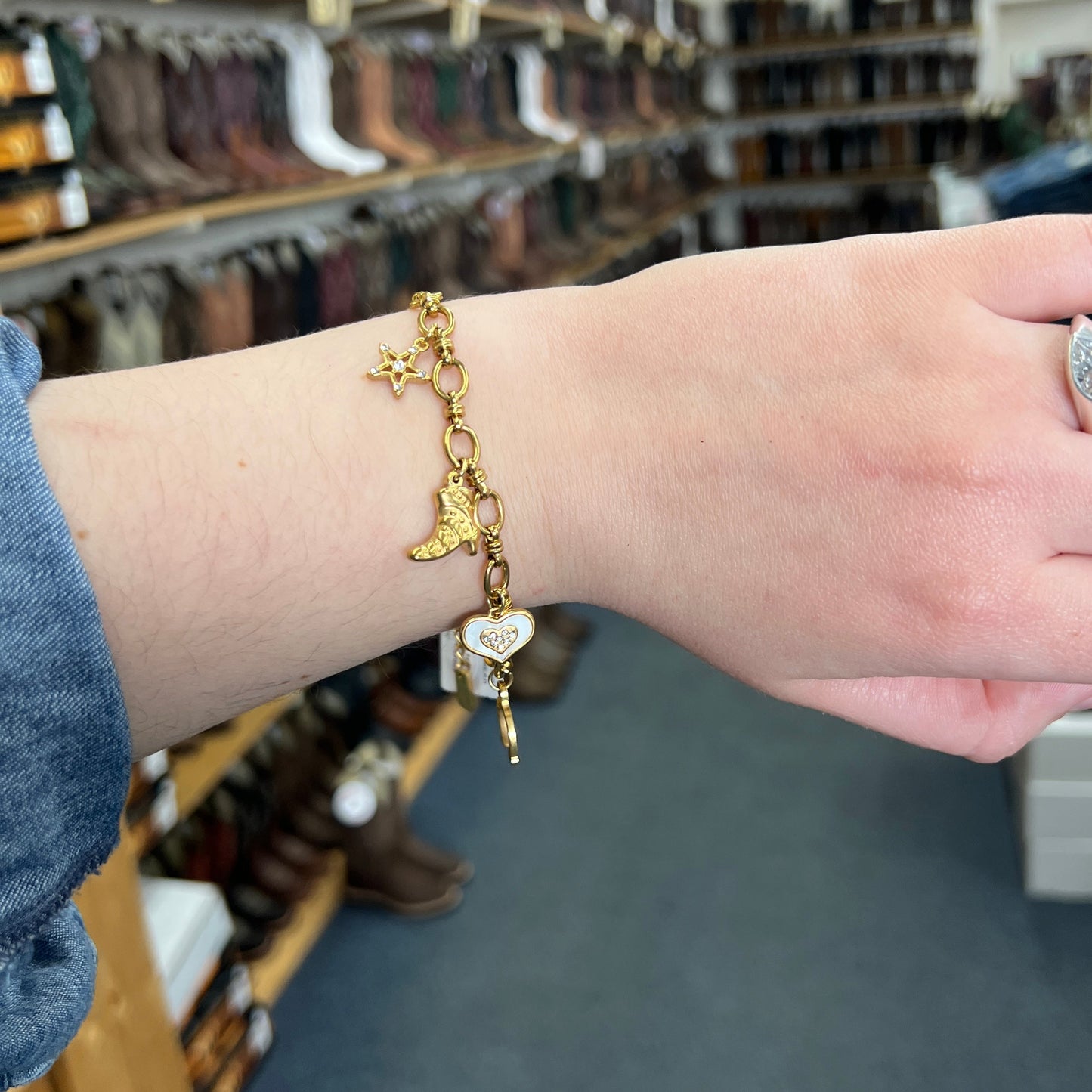 WESTERN CHARM BRACELET