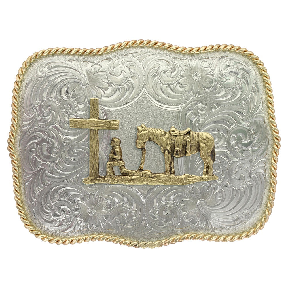 COWBOY PRAYER MONTANA BUCKLE