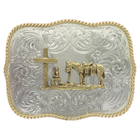 COWBOY PRAYER MONTANA BUCKLE