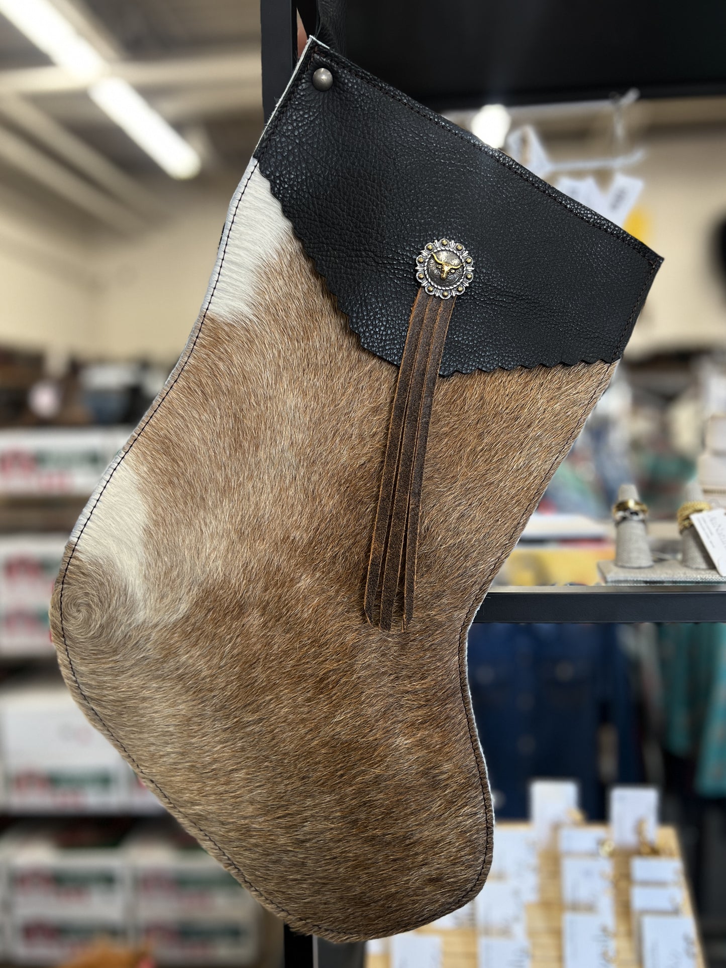 HAIR ON HIDE STOCKINGS