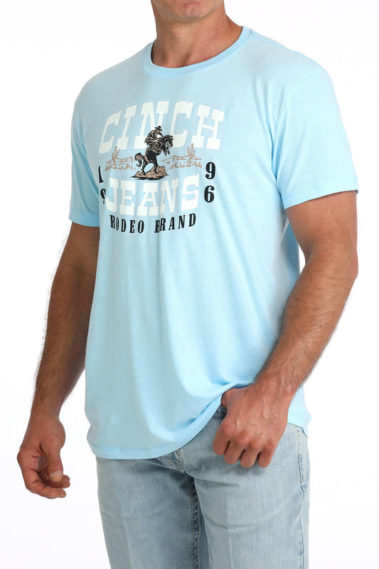 MENS BLUE "CINCH" TSHIRT